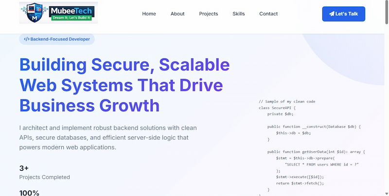 Personal Portfolio Management System